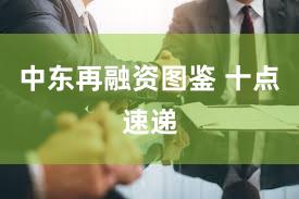 中东再融资图鉴 十点速递